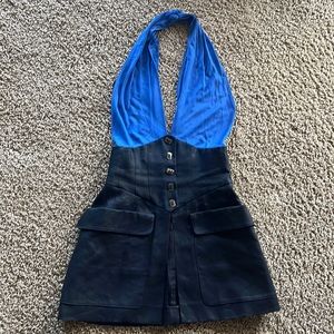 Vintage Karl Lagerfeld top, open in the back